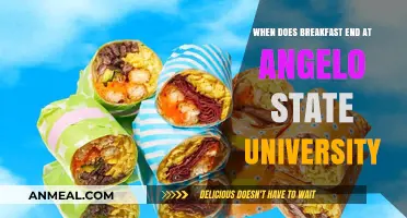 Angelo State University Breakfast Hours: When Does Breakfast End?