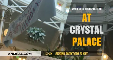 Crystal Palace Breakfast Hours: When Does Morning Dining End?