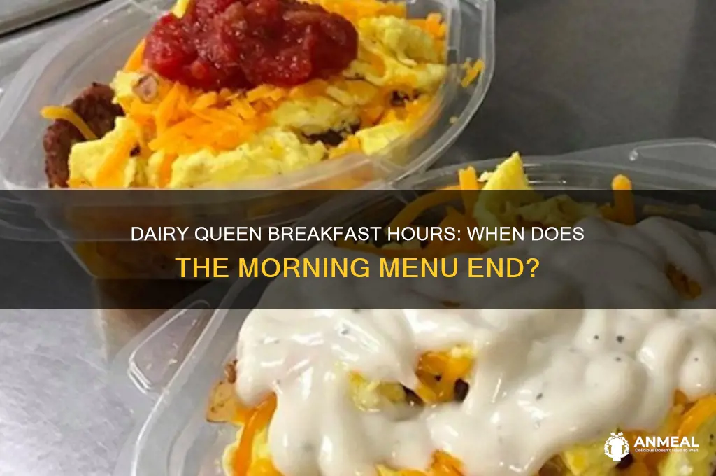 when does breakfast end at dairy queen
