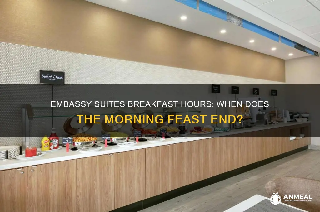 when does breakfast end at embassy suites