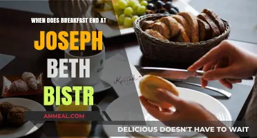 Breakfast Hours at Joseph Beth Bistro: When Does It End?