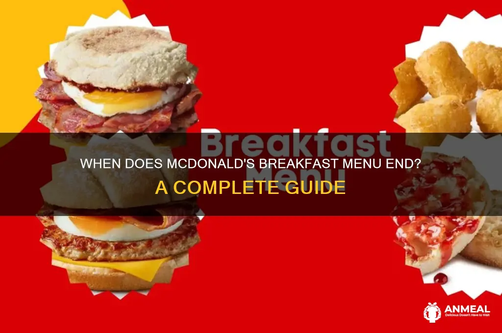 when does breakfast end at mc