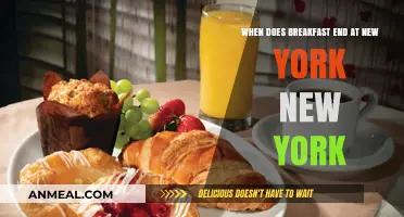 Breakfast Hours at New York New York: When Does It End?