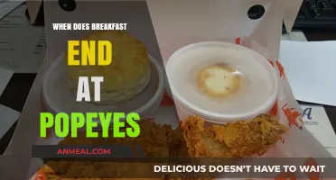Popeyes Breakfast Hours: When Does the Morning Menu End?