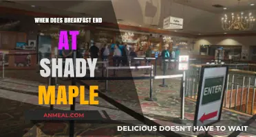 Shady Maple Breakfast Hours: When Does the Morning Feast End?