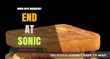 Breakfast Hours at Sonic: When Does Morning End?