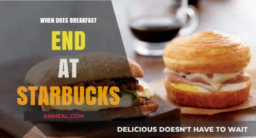 Starbucks Breakfast Hours: When Does the Morning Menu End?