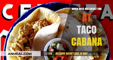 Taco Cabana Breakfast Hours: When Does the Morning Menu End?