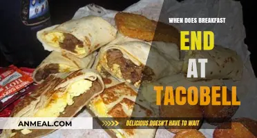 When Does Taco Bell's Breakfast Menu End? A Guide