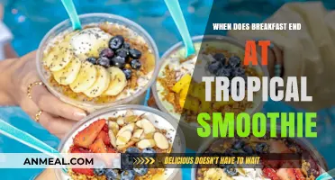 When Does Tropical Smoothie Stop Serving Breakfast? Find Out Here