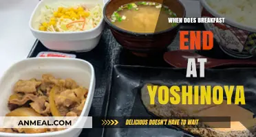 When Does Breakfast End at Yoshinoya? A Quick Guide