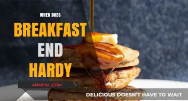 When Does Breakfast End? Exploring Hardy's Morning Meal Timeline