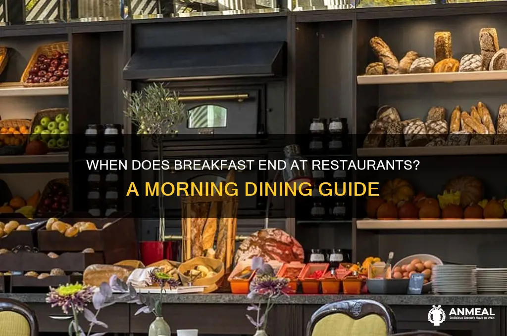 when does breakfast end restaruants