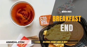 When Does Breakfast End? Exploring Morning Meal Timing Limits