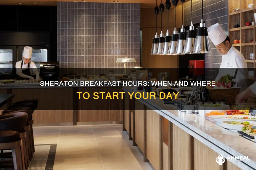 when does breakfast happen at sheraton