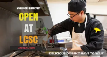 LCSC Breakfast Hours: When Does the Dining Hall Open?