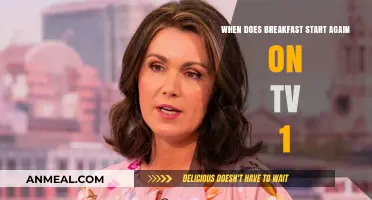 When Does Breakfast Return to TV 1? Find Out Here!