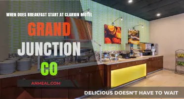 Clarion Motel Grand Junction CO Breakfast Hours: When to Dine