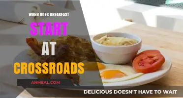 Breakfast Hours at Crossroads: When to Start Your Morning Meal