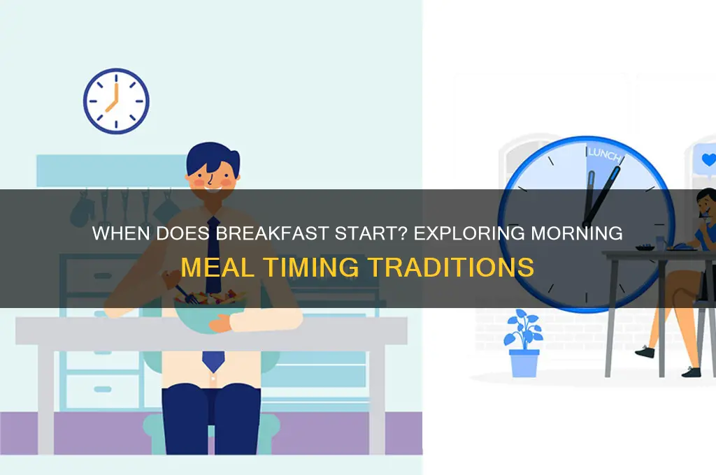 when does breakfast start