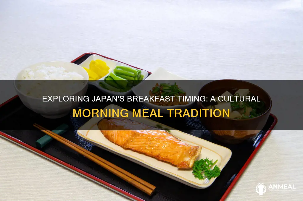 when does breakfast take place in japan