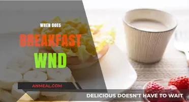 When Does Breakfast End? Defining Morning Meal Time Limits