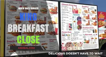 BK Breakfast Hours: When Does Burger King Stop Serving?