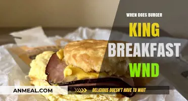 When Does Burger King Serve Breakfast? Hours and Menu Guide