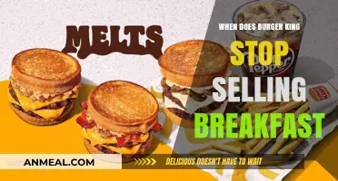 Burger King Breakfast Hours: When Do They End?