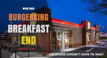 Burger King Breakfast Hours: When Does the Morning Menu End?