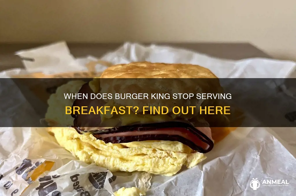when does burget king stop breakfast