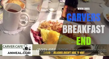 Carvers Breakfast Hours: When Does the Morning Menu End?