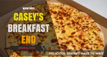 Casey's Breakfast Hours: When Does the Morning Menu End?