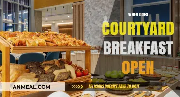 Courtyard Breakfast Hours: When Does the Morning Feast Begin?