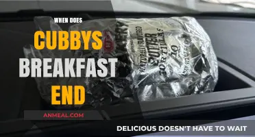 Cubby's Breakfast Hours: When Does the Morning Menu End?