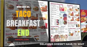 Del Taco Breakfast Hours: When Does Breakfast End?