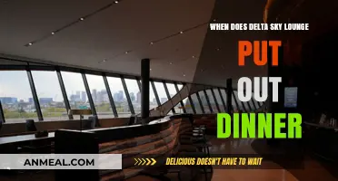 Delta Sky Lounge Dinner Hours: When to Expect Evening Meals