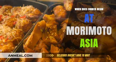 Dinner Timing at Morimoto Asia: When to Arrive for Your Meal