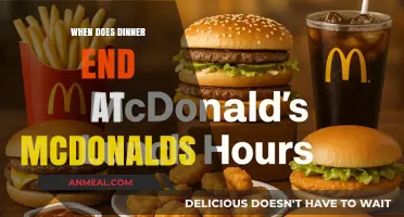 McDonald's Dinner Hours: When Does the Evening Menu End?