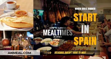 Spanish Dinner Time: When Do Spaniards Typically Start Eating?