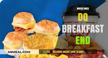 DQ Breakfast Hours: When Does the Morning Menu End?