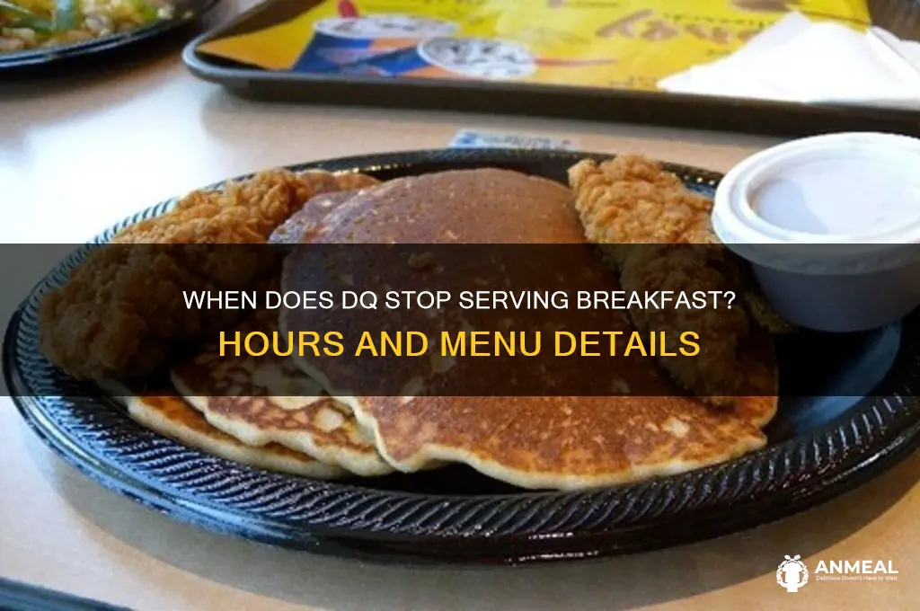 when does dq stop breakfast