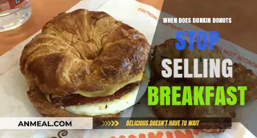 Dunkin Donuts Breakfast Hours: When Does the Menu Switch?