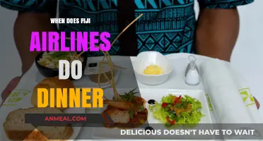 Fiji Airways Dinner Service: Timing and In-Flight Meal Details