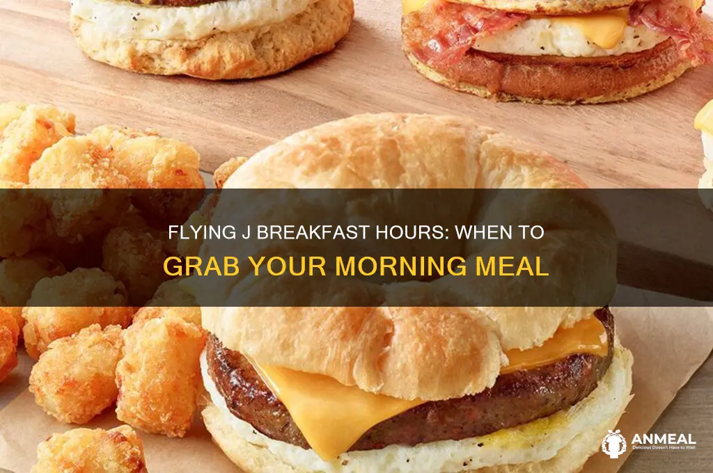 when does flying j put breakfast out