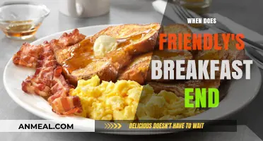 Friendly's Breakfast Hours: When Does the Morning Menu End?