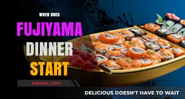 Fujiyama Dinner Start Time: When to Enjoy Your Meal