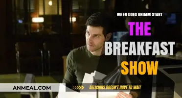 When Does Grimm Begin Hosting the Breakfast Show?