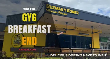 GYG Breakfast Hours: When Does the Morning Menu End?