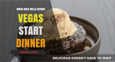 Hell's Kitchen Vegas Dinner Service Start Time Revealed